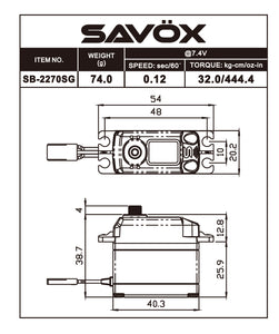 Savox sb2230tg